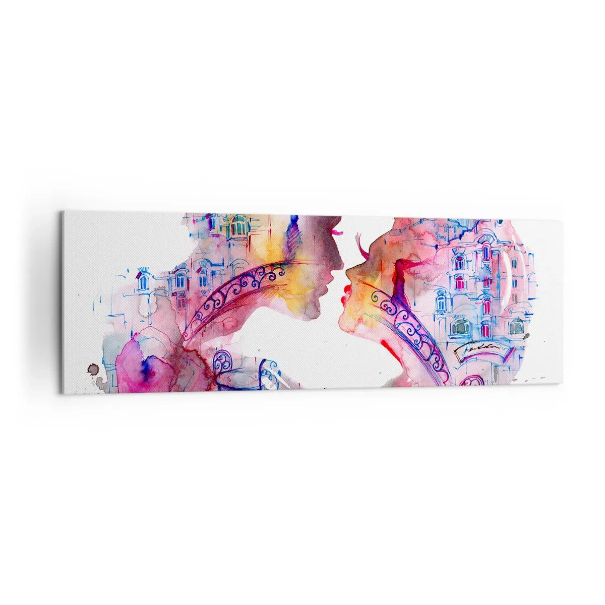 Canvas picture - Secret Bridge Of Sighs - 160x50 cm