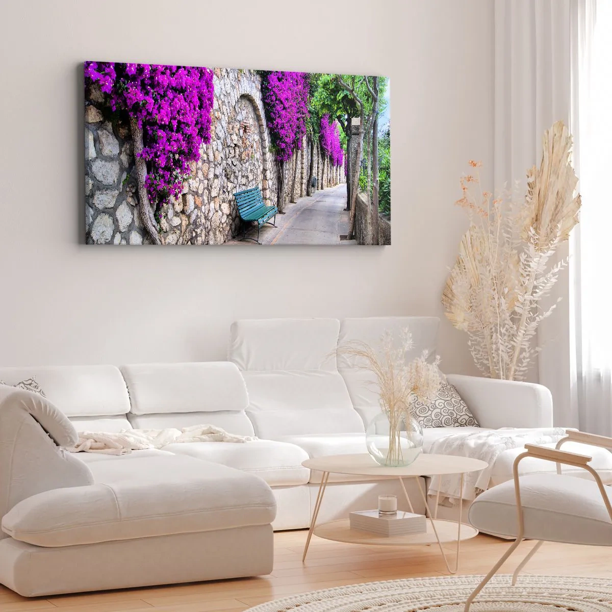 Canvas picture - Let's Meet - 90x30 cm