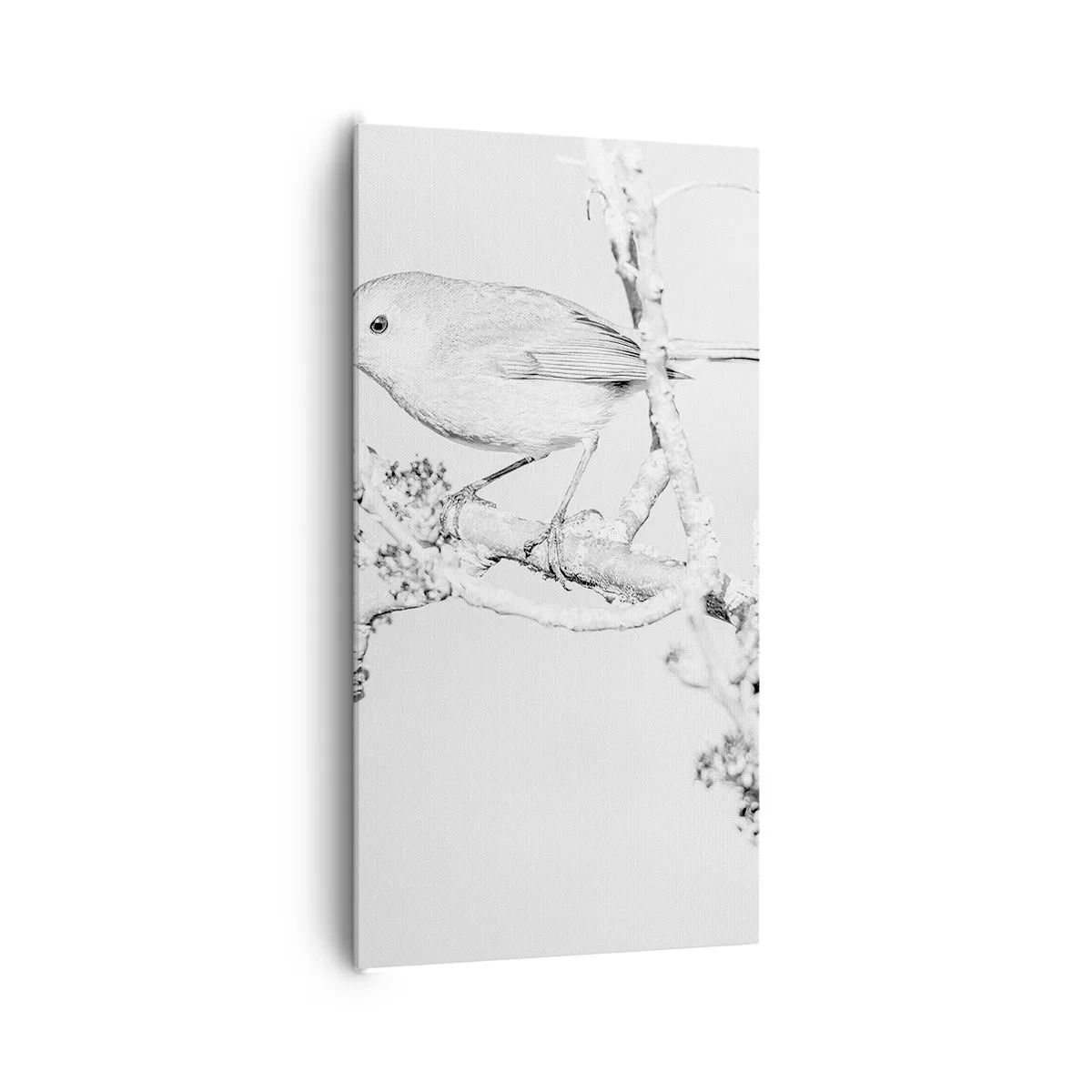 Canvas picture - Winter Morning - 65x120 cm