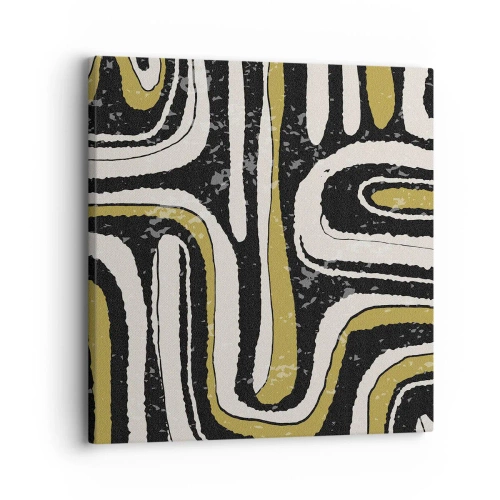 Canvas picture - Compositions: Tracks and Alleys - 30x30 cm