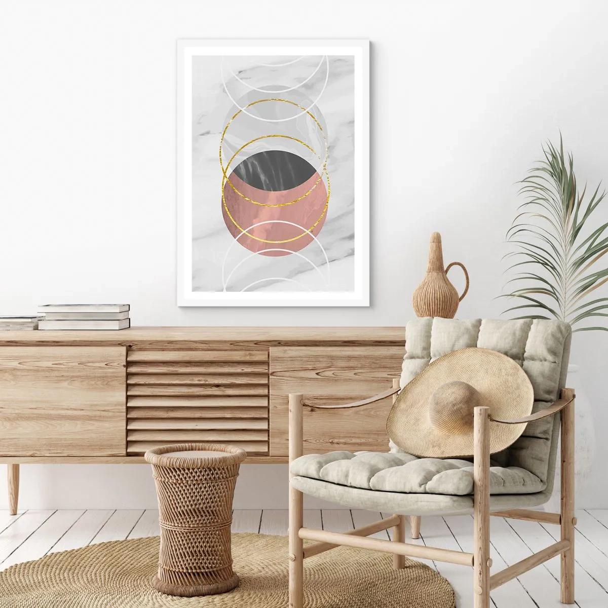 Poster in white frmae - Music of the Spheres - 30x40 cm