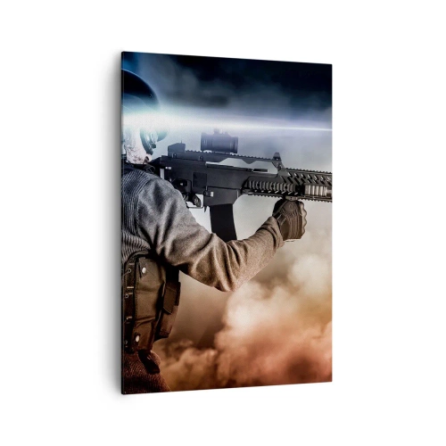 Canvas picture - Simply a Hero - 70x100 cm