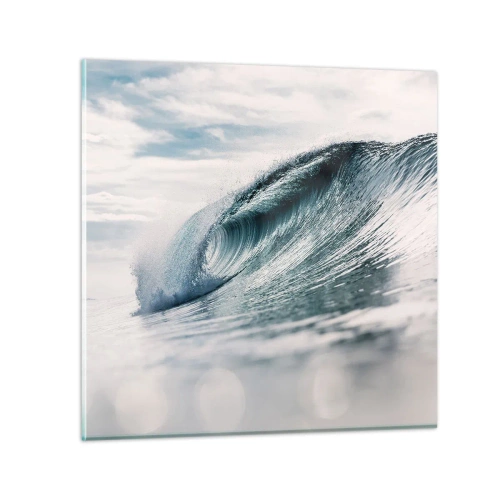 Glass picture - Water Summit - 40x40 cm