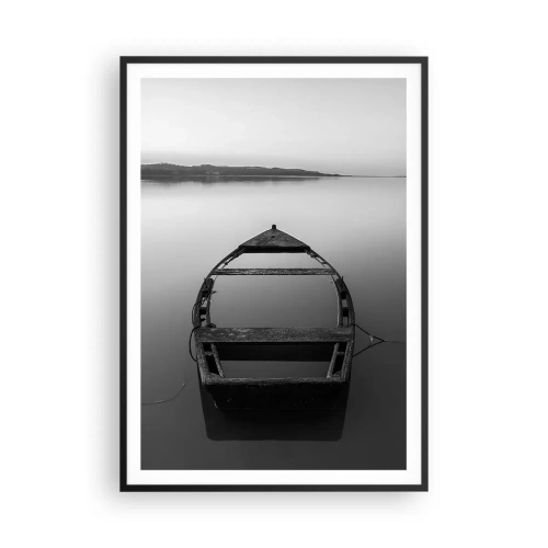 Poster in black frame - Longing and Melancholy - 70x100 cm