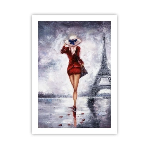 Poster - Parisian Symbols - 50x70 cm