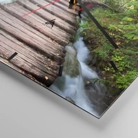 Clock face with lines