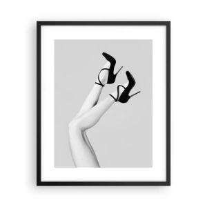 Poster in black frame - Upside Down - 40x50 cm