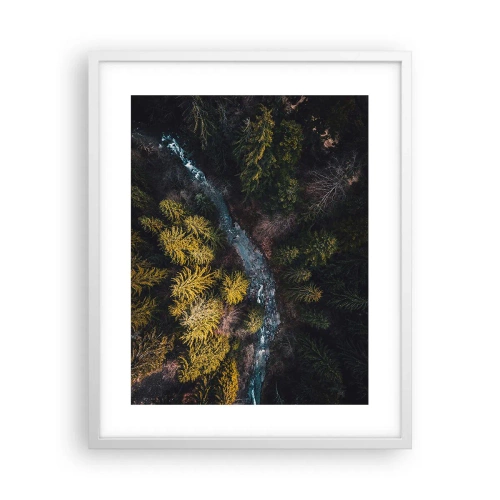 Poster in white frmae - Fast and Faster - 40x50 cm