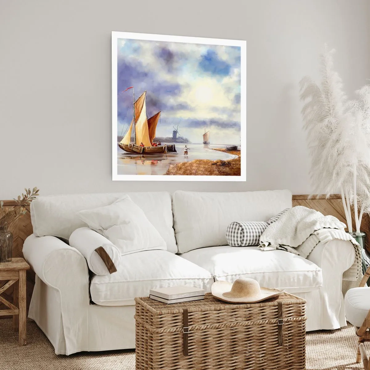 Poster - Return of Sailors - 40x40 cm