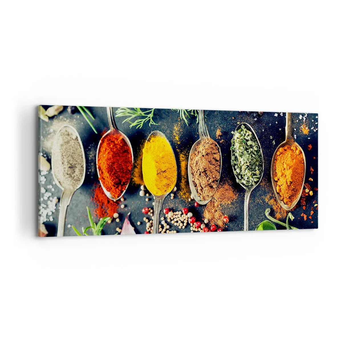 Canvas picture - Culinary Magic - 100x40 cm