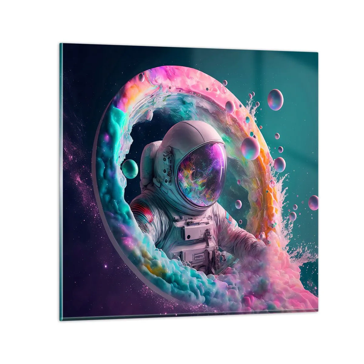 Glass picture - Star Gate - 30x30 cm