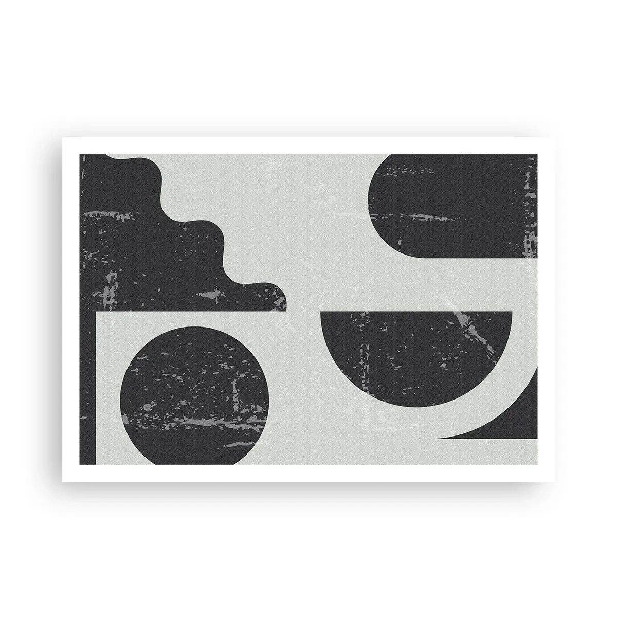 Poster - Composition Above and Under - 100x70 cm