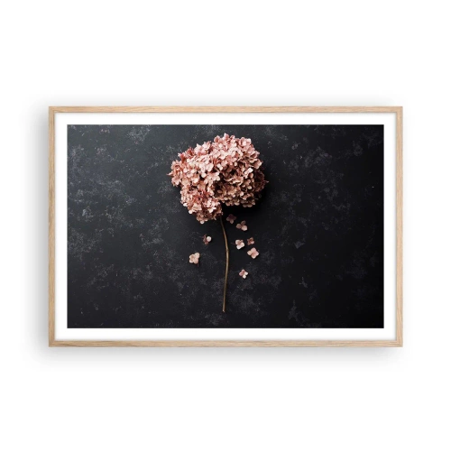 Poster in light oak frame - Trully Romantic Sign - 91x61 cm