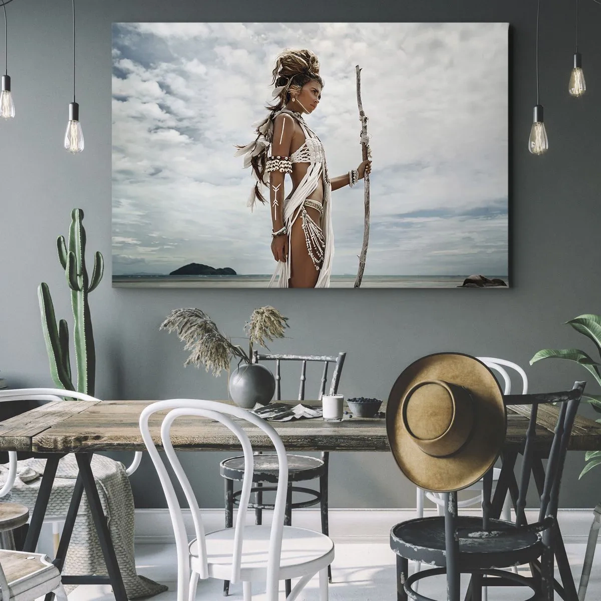 Canvas picture - Queen of the Tropics - 120x80 cm