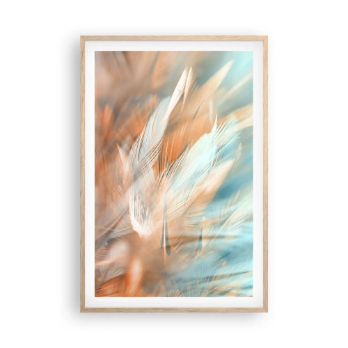 Poster in light oak frame - In the Land of Gentleness - 61x91 cm