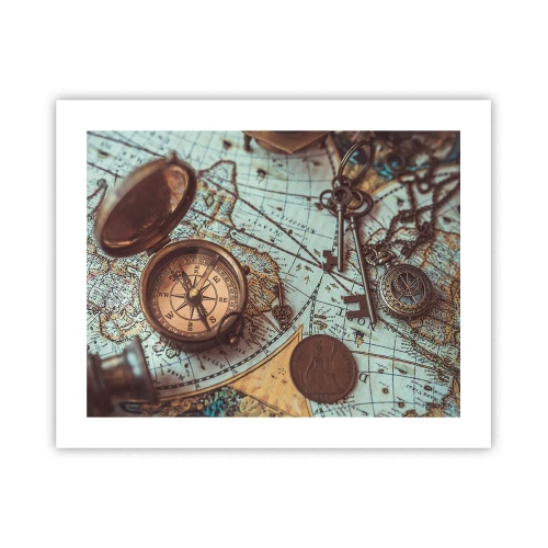 Poster - For Adventurers - 50x40 cm