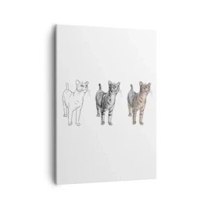 Canvas picture - Drawing Lesson - 50x70 cm