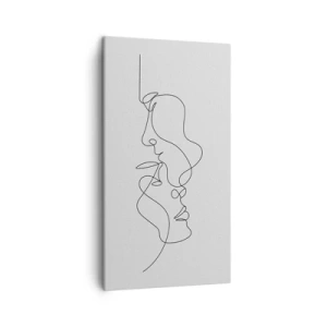 Canvas picture - Ardour of Desires - 45x80 cm