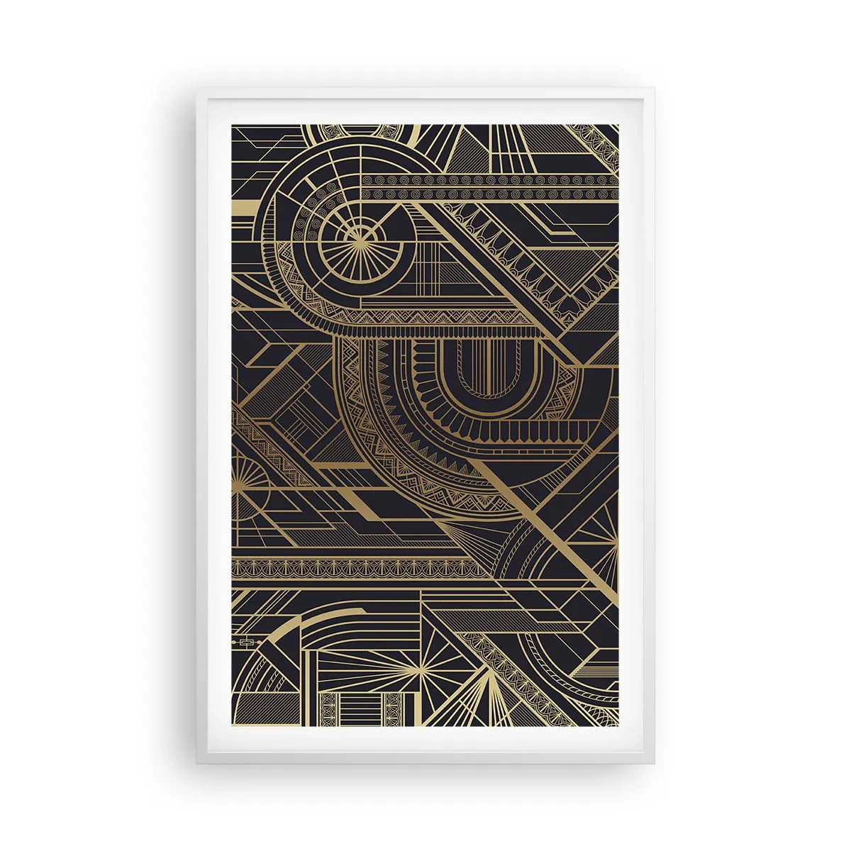 Poster in white frmae - Concepts, Ideas, Plans - 61x91 cm