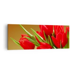 Canvas picture - Bunch of Spring Joy - 140x50 cm