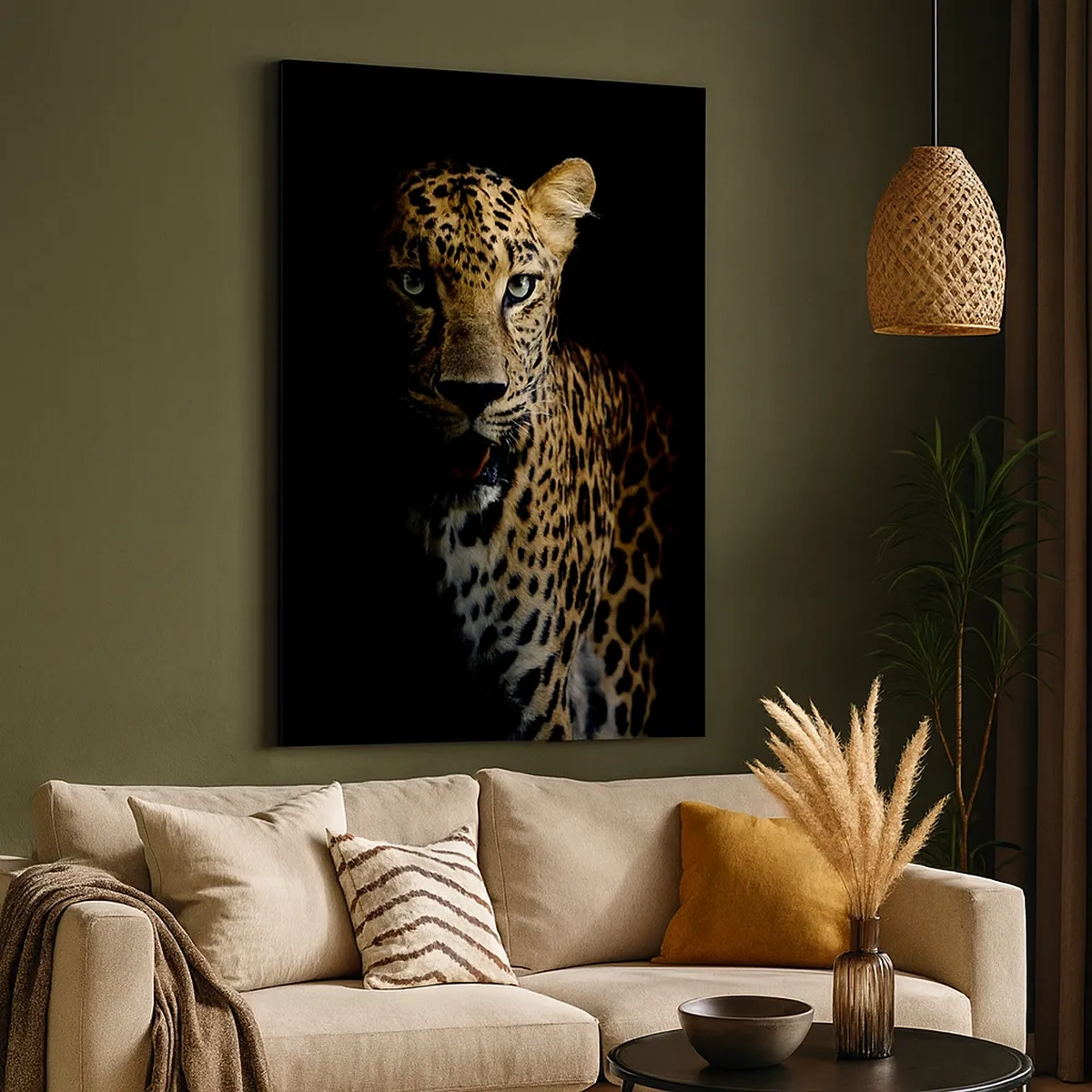 Canvas picture - Dark Beauty - 50x70 cm