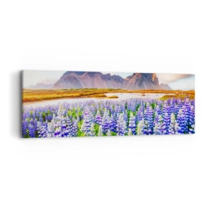 Canvas picture - Strength and Severity next to Sweetness - 90x30 cm