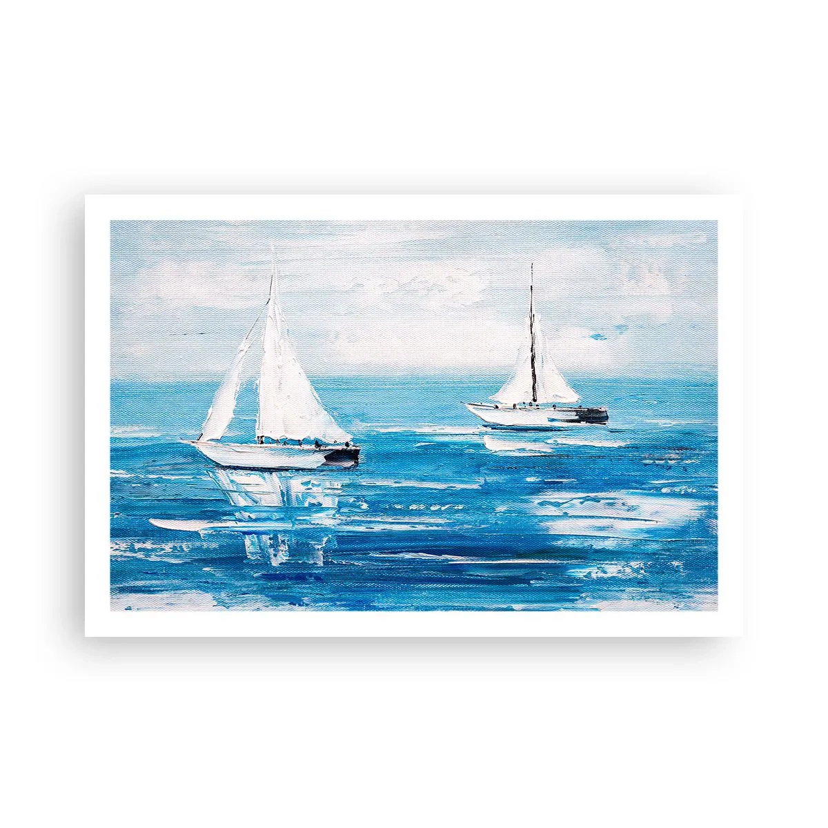 Poster - With a Friend by the Side - 91x61 cm