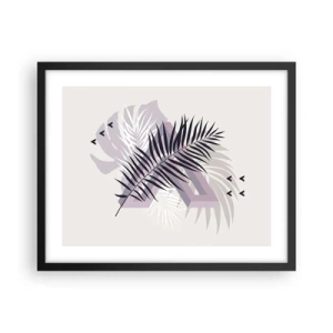 Poster in black frame - Shadow of a Shadow - 50x40 cm