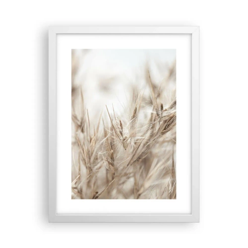 Poster in white frmae - Meadow and Wind - 30x40 cm