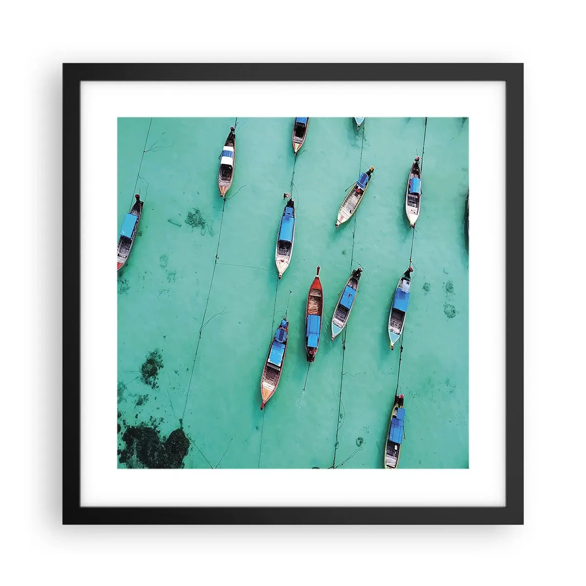 Poster in black frame - In Joyful Expectation - 40x40 cm