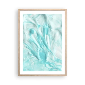 Poster in light oak frame - Together Forever - 50x70 cm