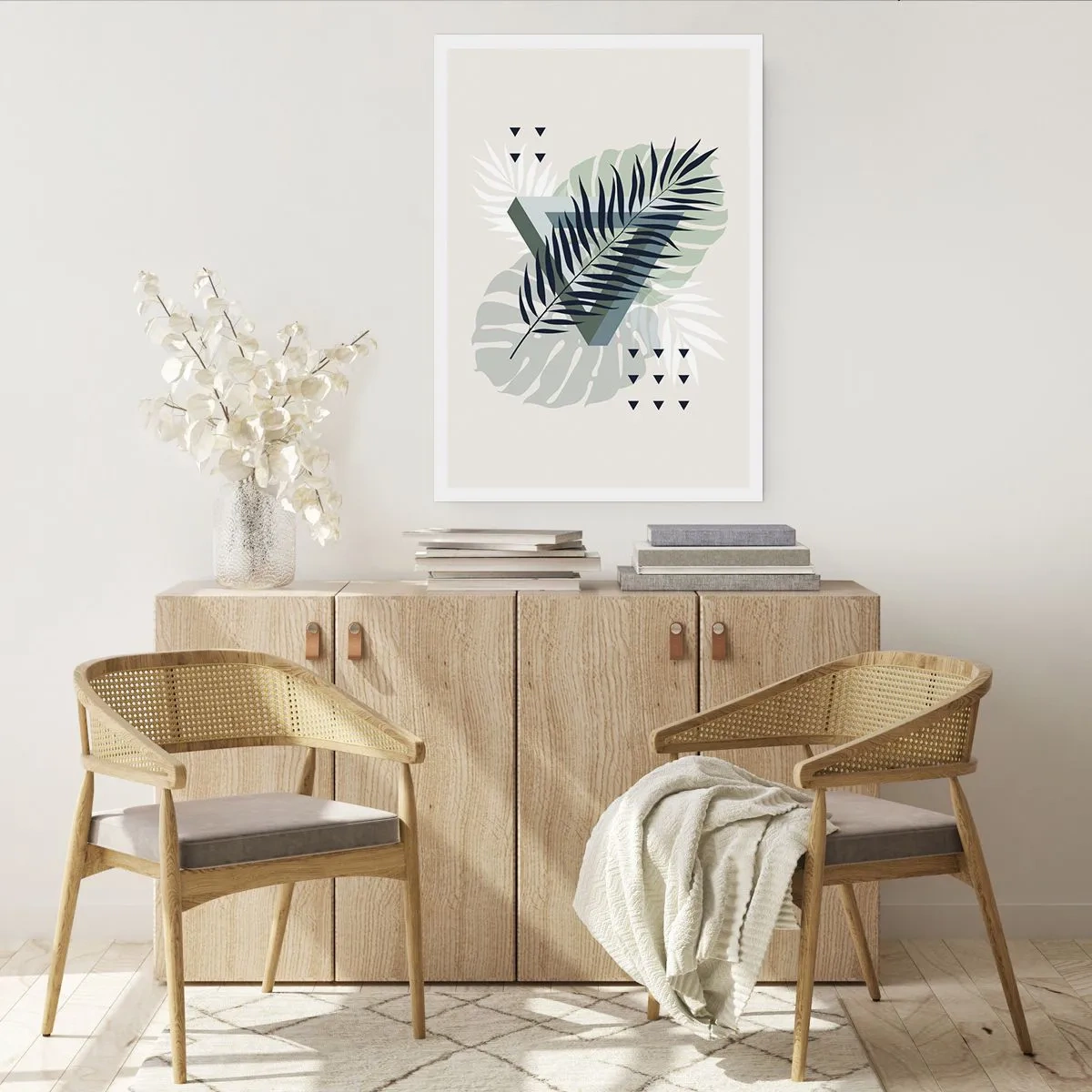 Poster - Nature and Geometry - Two Orders? - 40x50 cm