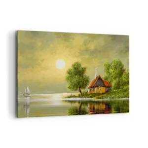 Canvas picture - Pretty As a Picture - 100x70 cm