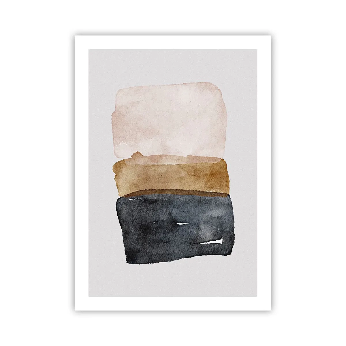 Poster - Composition of the Colours of the Soil - 50x70 cm