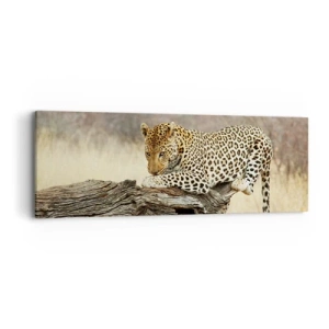 Canvas picture - I Mark My Own Path - 90x30 cm