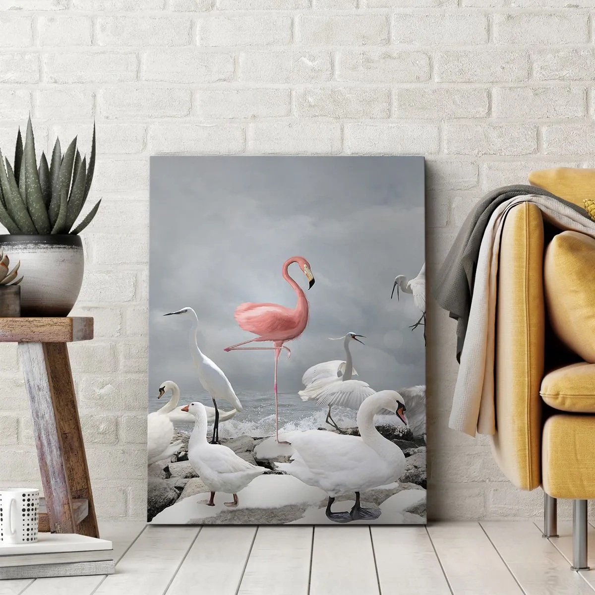 Canvas picture - Where Did I Come from? - 50x70 cm