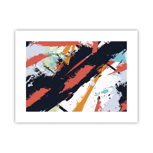 Poster - Dynamic Composition - 40x30 cm