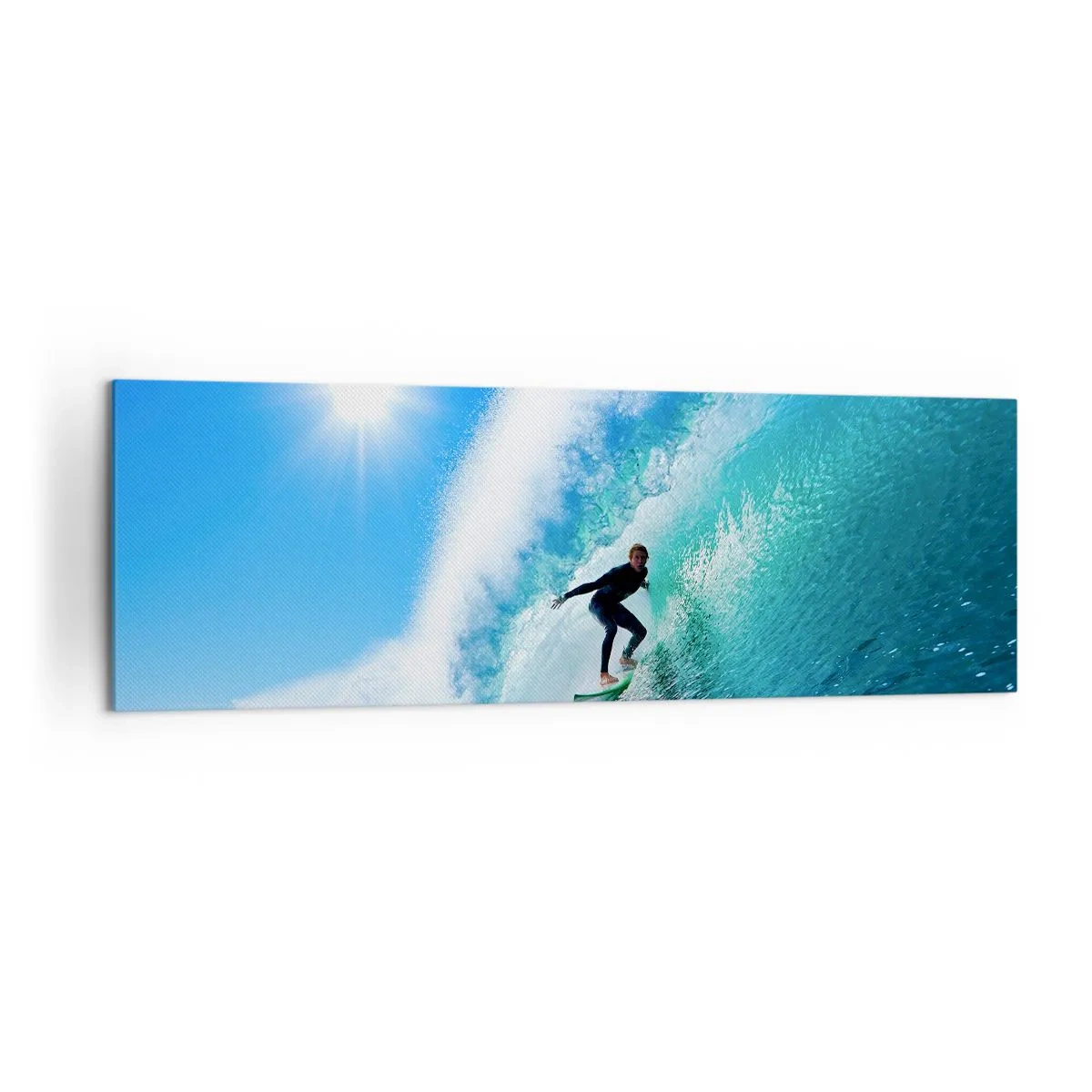 Canvas picture - Across Great Blue - 160x50 cm