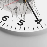 Clock face with numbers