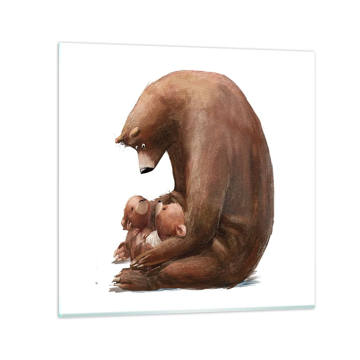 Glass picture - Sweet Dreams, Kids - 40x40 cm