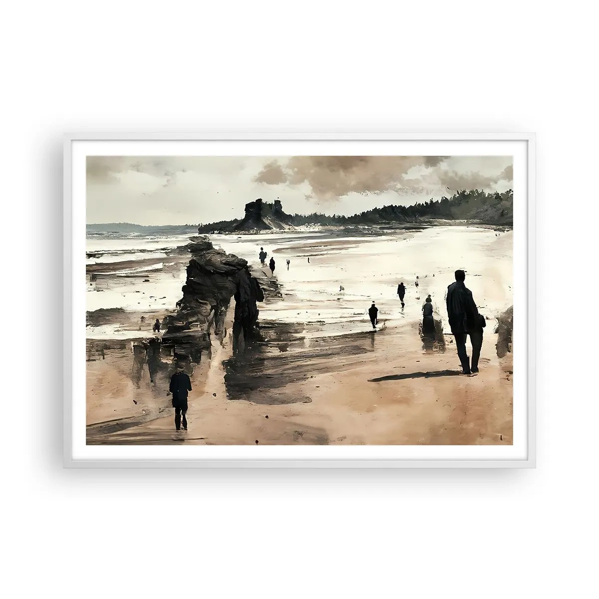 Poster in white frmae - Summoned - 100x70 cm