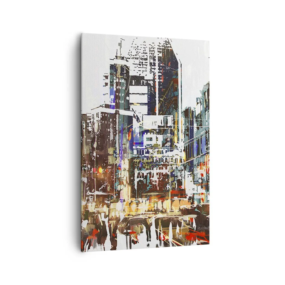 Canvas picture - Sparkling City - 80x120 cm