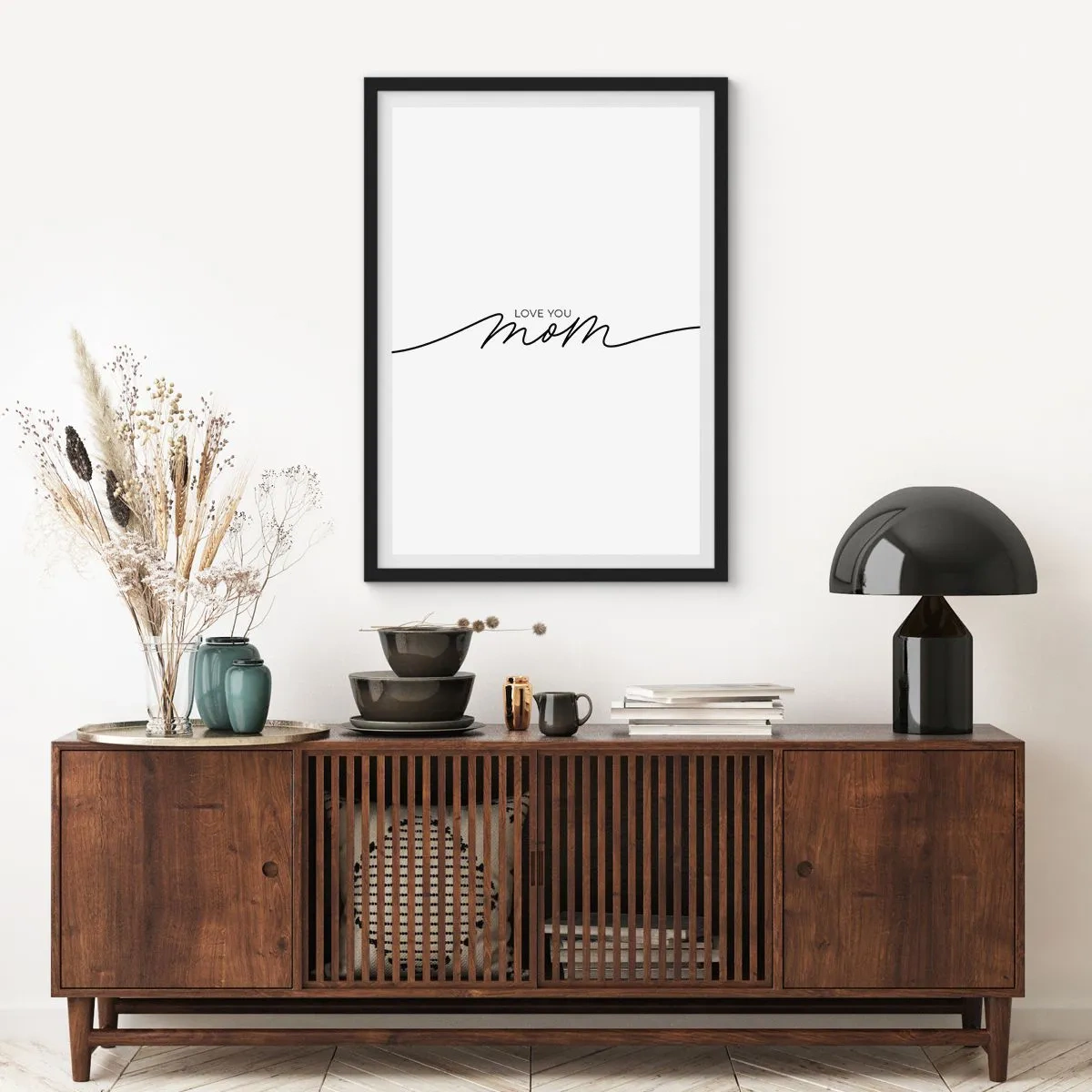 Poster in black frame - Great Emotion - 61x91 cm