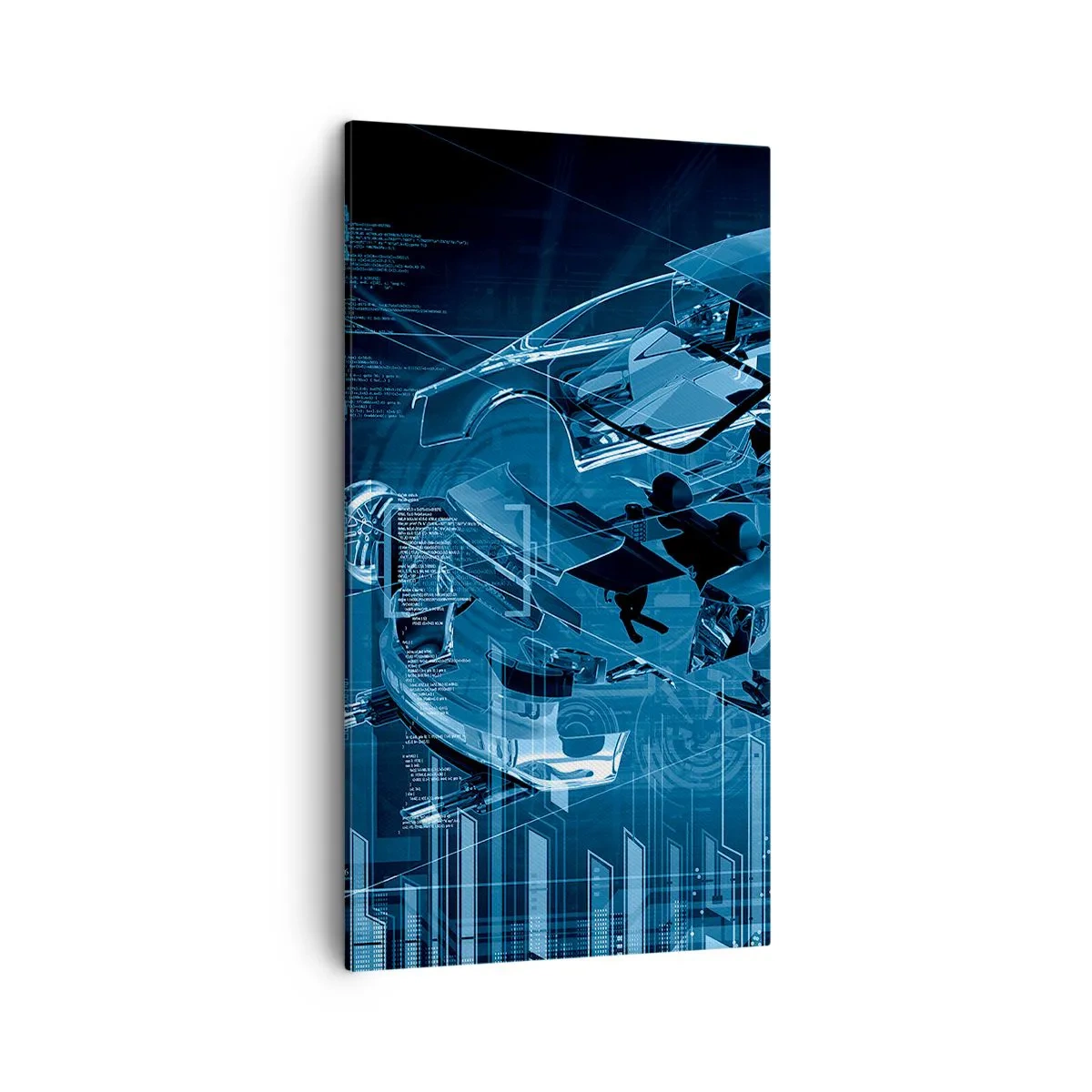 Canvas picture - Engineering Anatomy - 45x80 cm