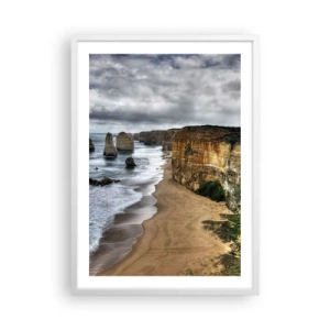 Poster in white frmae - Raw Beauty - 50x70 cm