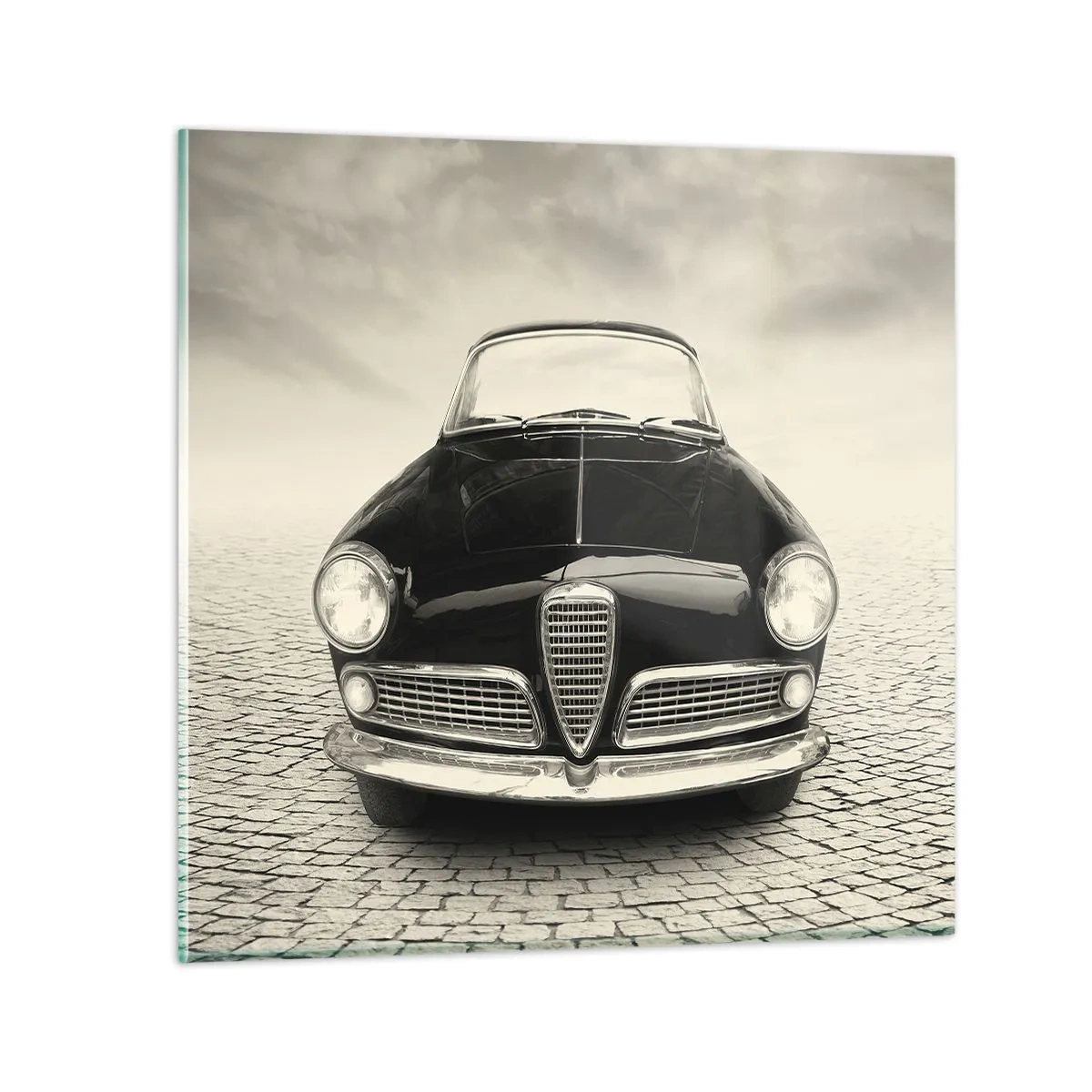 Glass picture - How Can You not Love Me? - 50x50 cm