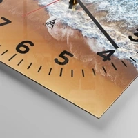 Clock face with numbers