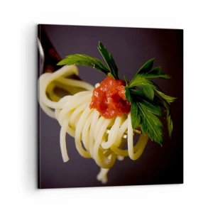 Canvas picture - Tasty Bite - 60x60 cm