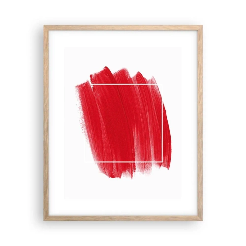 Poster in light oak frame - Without a Frame - 40x50 cm