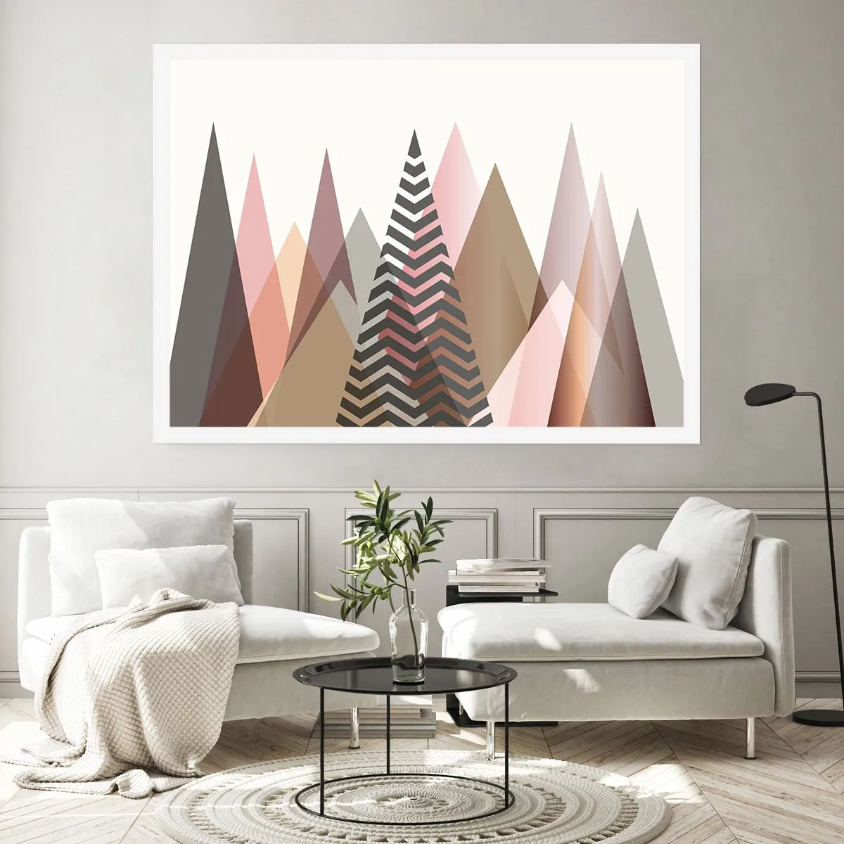 Poster - View of the Piramide - 40x30 cm